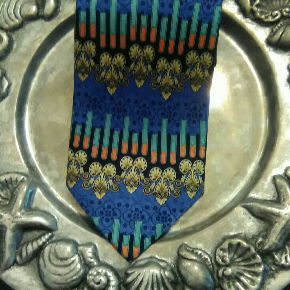 💛 Tesoro Rosso uomo moda Silk Mens Necktie